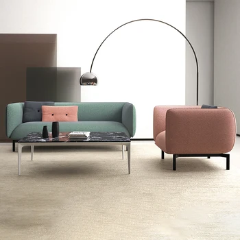 Modern Lüks Yeni Tasarım Ofis Paketi Kumaş L Şekilli koltuk takımı Mobilya Oturma Odası İçin Ev Mobilyaları