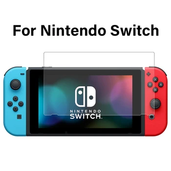 Nintendo Anahtarı için 6.2 İnç Temperli Cam Ekran Koruyucu Uyumlu NS Anahtarı 2017 Anti Scratch HD Şeffaf koruyucu film