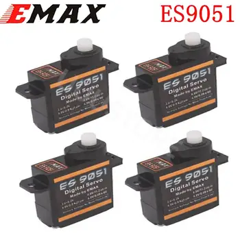 4 adet Emax ES9051 Dijital Mini Servo RC Modeli İçin