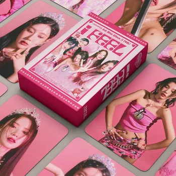 Kpop (G)I-DLE Hissediyorum Yıldönümü Kartı Albümü Lomo GI-DLE Kızlar Yanık Fotoğraf Kartı Minnie Kartpostal Hayranları Hediye 55 Adet / se