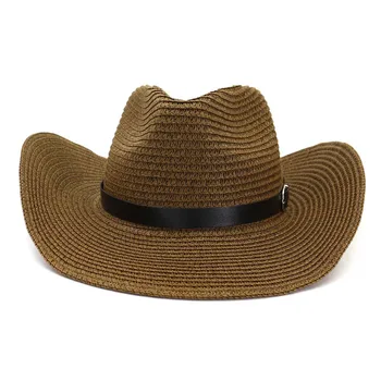 гльпа şapkalar kadınlar için kovboy şapkası erkekler açık hasır şapka sahil plaj şapkası güneş koruma güneş şapkası büyük şapka