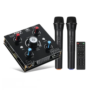 120W HIFI Bluetooth Amplifikatör Stereo Amp Kayıpsız Çözme DAC HDMI ARK USB Optik Koaksiyel kablosuz karaoke amplifikatörü