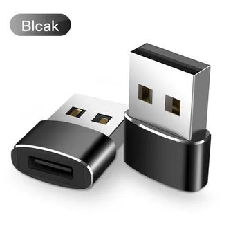 200 adet USB 3.0 Tip A Erkek USB 3.1 Tip C Dişi konnektör Dönüştürücü Adaptör Tip-c USB Standart Şarj Veri Transferi