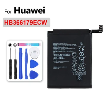 Telefon Pil HB366179ECW Huawei Nova 2 için Nova2 CAZ-TL00 CAZ TL00 CAZ-AL10 Yedek Piller