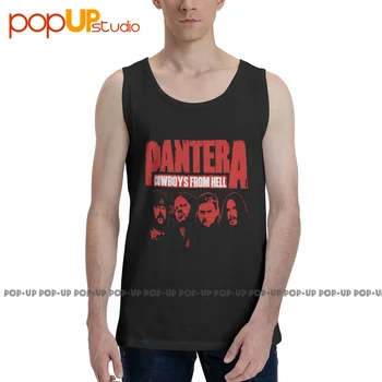 Pantera Cowboys Cehennem Tankı Üstleri Yelek Nadir Moda Moda Sıcak Fırsatlar Kolsuz Gömlek