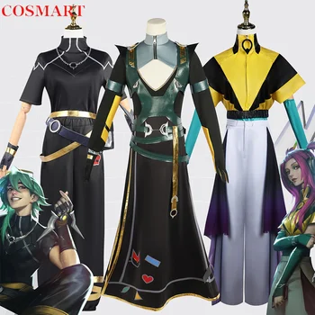 COSMART Lol Alune Ezreal Yone Erkekler Cosplay Kostüm Cos Oyunu Anime Parti Üniforma Cadılar Bayramı Rol Oynamak Elbise Giyim Yeni Tam