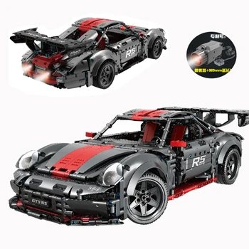 2024New Yaratıcı Teknik RC Spor Araba GT3 R5 Yapı Taşları Modeli MOC Şehir Yarış Tuğla Montaj Oyuncaklar Boys için Hediye Seti