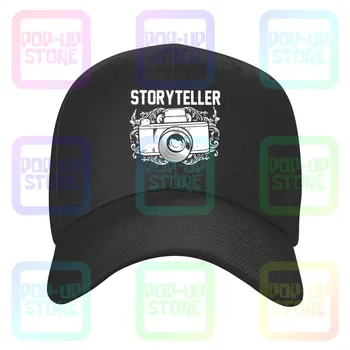 Fotoğrafçı Hikaye Anlatıcısı Kamera Kapakları Beyzbol Şapkası