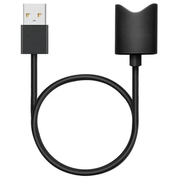 Manyetik Şarj Kablosu için USB Arabirimi Şarj Kablosu Evrensel Tasarım 45cm (Siyah USB-A)