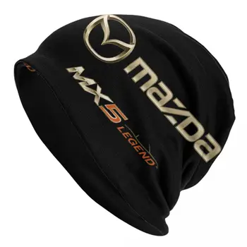 Kış hımbıl bere MX 5 Mazdas MX-5 Araba Aksesuarları Kaput Şapka Örgü Şapka Rahat Erkek Kadın Sıcak Şapka