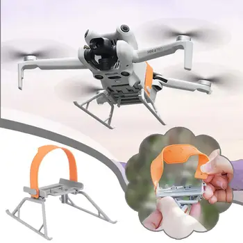 DJI Mini 4 Pro İniş takımı Katlanabilir Standı Tutucu Dağı Plastik Artırmak Yükseltmek 3cm Taşınabilir Bacak Drone Aksesuarları
