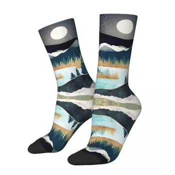 Yıldız Gölü Çorap Harajuku Yüksek Kaliteli Çorap Tüm Sezon Uzun Çorap Aksesuarları Adam Kadın Hediyeler için