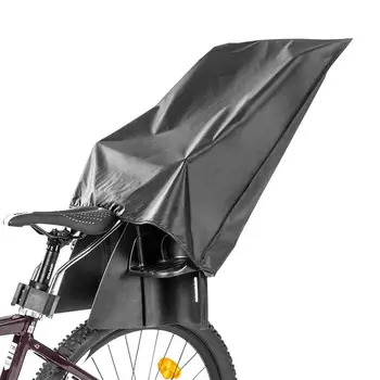 Bisiklet Çocuk Koltuğu yağmur kılıfı Bisiklet çocuk klozet kapağı UV Geçirmez Oxford Kumaş Su Geçirmez Toz Geçirmez Kapak Su Geçirmez yağmur kılıfı