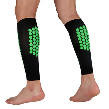 Naylon Sıkıştırma Buzağı Kollu Spor Güvenlik Yeşil Siyah Gül Kırmızı Bacak Kol dizlik Unisex