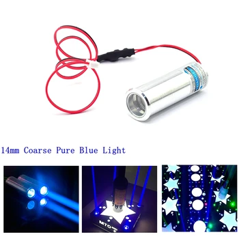 1 adet 450nm 100 mw saf mavi lazer diyot modülü nokta kalın ışın Bar sahne ışığı 5 V