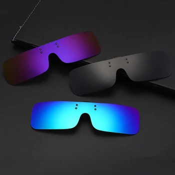 KLASSNUM Çerçevesiz Polarize güneş gözlüğü üzerinde klip Kadın Erkek Spor Fotokromik Gözlük Parlama Önleyici güneş gözlüğü Gece Görüş 2023 Yeni