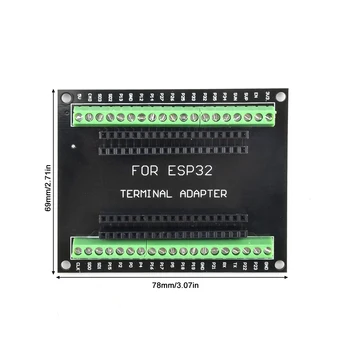 ESP32 genişletme kartı ile Uyumlu ESP32 WiFi Bluetooth Geliştirme Kurulu NodeMCU-32S Lua 38Pın GPIO genişletme kartı