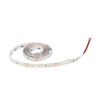 10 Adet 1 M 60-3528 SMD su geçirmez LED ışık şeridi DC12V (Beyaz)