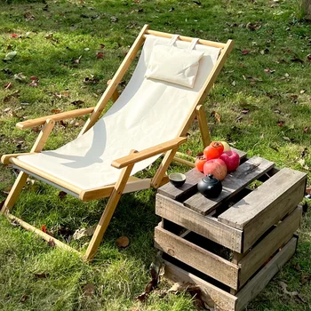 Katlanır Şezlong plaj sandalyesi Kamp Güneş Minimalist Yetişkin plaj sandalyesi s Sevimli Taşınabilir Recliner Kamp Kamp Sandalyesi dış mekan mobilyası