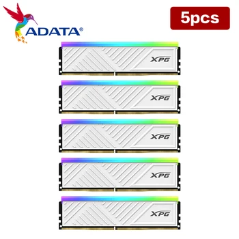 5 Adet / grup ADATA XPG SPECTRIX D35G DDR4 RGB Bellek 8GB 3200MHz 3600MHz Oyun Memoria U-DIMM Tek RAM Soğutucu ile Masaüstü için