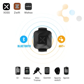 XOSS VORTEX Hız Ritim Sensörü Bisiklet Bilgisayar Kilometre ANT+ Bluetooth Yol Bisikleti MTB İçin Uyumlu GARMIN iGPSPORT Bryton