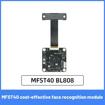 Için Sipeed MFST40 BL808 Çift Çekirdekli RISC - V Erişim kontrollü kapı kilidi Katılım makine dürbünü Yüz Tanıma Modülü