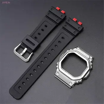 Saat kayışı için Casio G-Shock GMW-B5000 Erkekler Spor Tamir Yedek Paslanmaz Çelik Toka saat kayışı Bilezik Aksesuarları