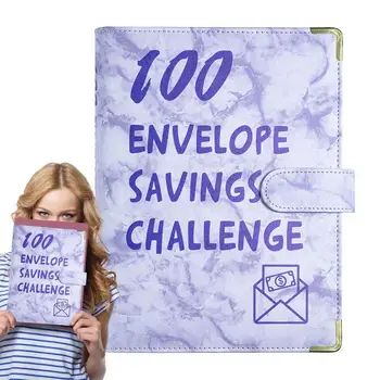 100 Zarf Bağlayıcı Nakit Zarflı Bütçe Kitabı Nakit Zarflar Bağlayıcı Tasarruf Zorlukları Zarflı 5 050 Dolar Tasarruf Sağlar