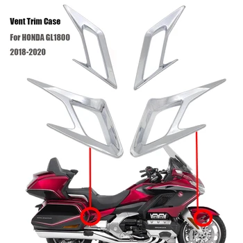 HONDA için Altın Kanat GL 1800 GL1800 2018-2020 Motosiklet Ön Arka Çamurluk Havalandırma Trim Kılıf