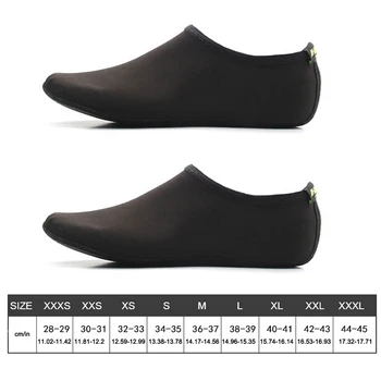 1 Çift Dalış Çorap Yalınayak Hızlı Kuru Kaymaz Ayakkabı Sörf Sualtı