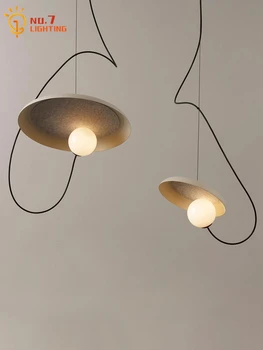 Danimarka tasarım ayarlanabilir manyetik kolye ışıkları LED G9 atmosfer sanat dekoratif asılı lamba restoran Bar yatak odası başucu