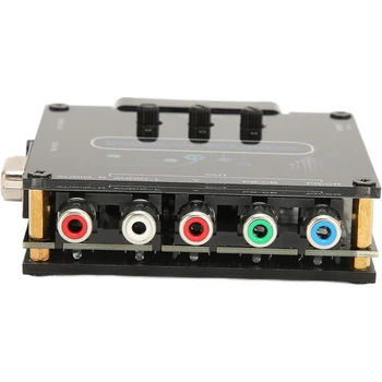 1 Takım Siyah RGBS VGA SCART YPBPR Video Sinyal Kod Dönüştürme Dönüştürücü Renk Farkı Video Dönüştürücü