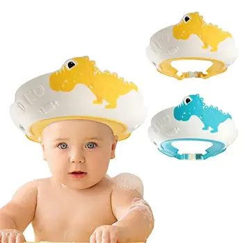 Bebek Duş Başlığı, Çocuklar duş şampuanı banyo bonesi Ayarlanabilir Saç Yıkama Şampuanı Kalkanı Bebek Siperliği Gözler ve Kulaklar için Koruyucu