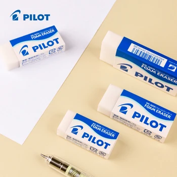 1 adet Japonya Pilot Köpük Silgi ER-F6/F8/F10/F20 kurşun kalem silgisi Silin Temiz Okul Malzemeleri Kırtasiye Silgi Çocuklar için