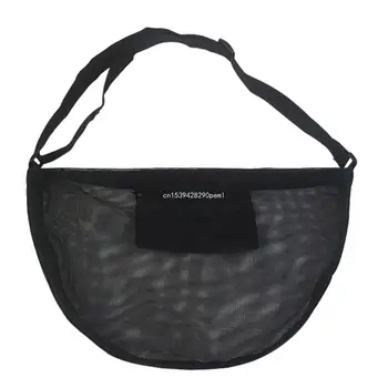Dayanıklı Naylon Net Top saklama çantası Omuz Askısı ile Basketbol Taşıma Çantası Spor Topu Çantası Açık Egzersiz için