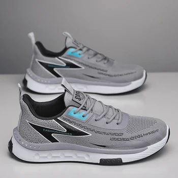Yeni koşu ayakkabıları Erkekler için Breathalbe Atletik Spor Koşu rahat ayakkabılar Yastıklama Atletik Eğitim Sneakers Zapatillas Hombre