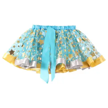 Net Pullu Tutu Etek Dekoratif Kız Doğum Günü Kıyafeti Kız Çocuk Etek Prenses Çocuk Yürümeye Başlayan Tül Elbise