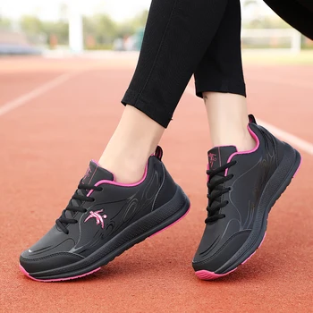 Termal Kadın Koşu spor ayakkabılar Sıcak Tutmak Açık Kar Yürüyüş Sneakers Kürk İç Kızlar Spor Eğitmenler