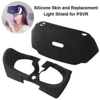 100 Yakıt enjeksiyon VR iç göz maskesi dış göz maskesi silikon kol VR ışık kalkanı koruyucu kılıf