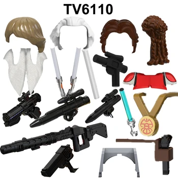 Yeni SW Film Karakter Askerler Plastik Mini Yapı Taşları Tuğla Şekil çocuk Oyuncakları Toplamak TV6110