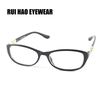 Kadın okuma gözlüğü Presbiyopik Gözlük Kadın Rui Hao Gözlük Marka Özel Şeffaf Lensler Optik gözlük çerçevesi