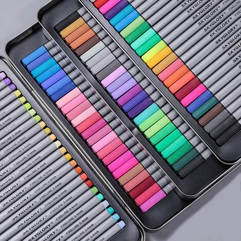 72 Renkler 0.4 mm Ince Çizgi Kalem Renkli Kroki Fineliner resim kalemi Kanca Hattı Boyama Renk Kalem Tasarım Çizgi Roman Sanat Kırtasiye