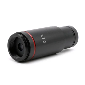 Mikroskop Adaptörü, 0.5 X C-mount Azaltma Lens Mercek Lens 23.2 mm Montaj CCD kamera Dijital Mercek