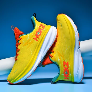 Erkek Maraton koşu ayakkabıları Marka Profesyonel Açık Yastık spor ayakkabı Kadınlar için Eğitim atletik ışık gündelik ayakkabı