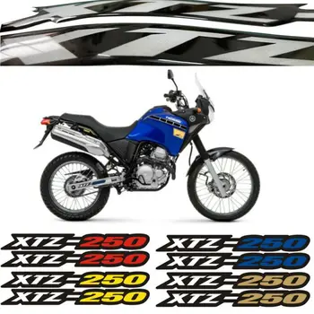 KAWASAKI XTZ 250 2015-2021 16 17 18 19 Motosiklet Aksesuar 3D Tutkal Salınım Kolu Hava Kutusu Yansıma Çıkartmalar Süslemeleri Çıkartmaları