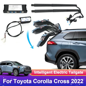 Araba Elektrikli Bagaj Kapağı Otomatik kontrol Bagaj sürücü Araba asansörü Arka kapı güç kiti Toyota Corolla Cross 2022+İçin, elektrikli Bagaj