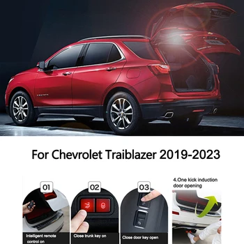 Araba Aksesuarları Elektrikli Kuyruk Kapısı Asansör Chevrolet Traiblazer 2019-2023 İçin Elektrikli Bagaj Kapağı Kumandalı Gövde Elektronik