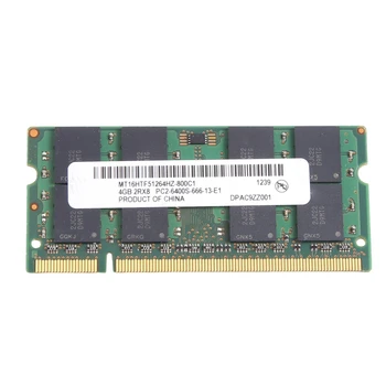 MT DDR2 4 GB 800 MHz RAM PC2 6400S 16 Cips 2RX8 1.8 V 200 Pins SODIMM Dizüstü Bellek Dayanıklı Kullanımı Kolay
