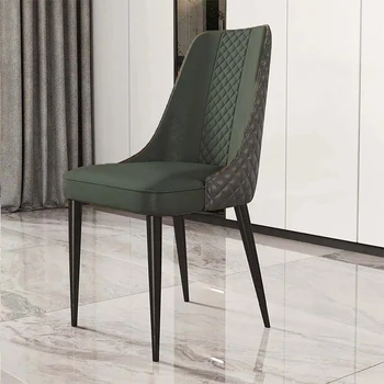 Modern yemek Sandalyesi Vanity Tasarımcı Yatak Odası Salon Açık İskandinav Yemek Sandalyesi Oyun Sillas De Comedor Çoğaltma Mobilya