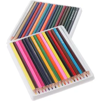 36 Adet ahşap Renkli Kalemler Grafiti Aracı Boyama Kalem Boyama Kalemleri Ofis